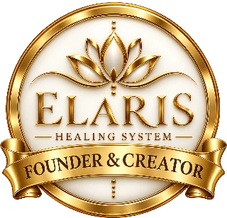 Elaris Healing System Founder & Creator badge — Dr Stephen Davison