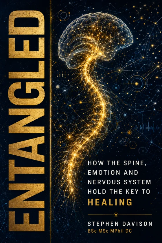 Cover of Entangled: How the Spine, Emotion and Nervous System Hold the Key to Healing, by Stephen Davison